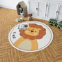 Conceptum Woopamuk101 Alfombra Blanca 100 x 100 cm